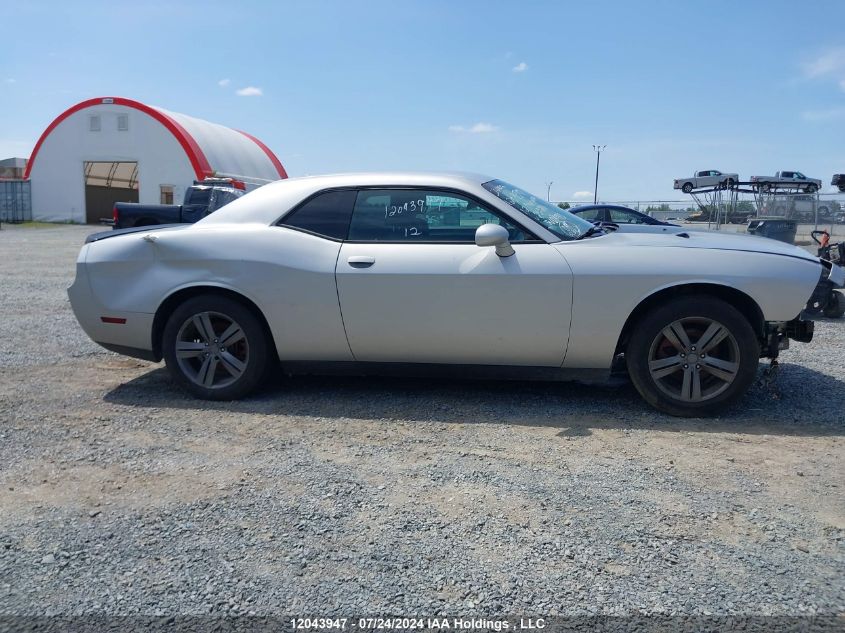 2012 Dodge Challenger Sxt VIN: 2C3CDYAG6CH254280 Lot: 12043947