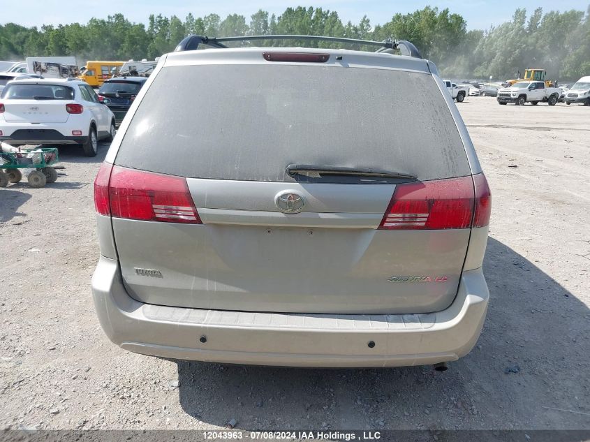 2004 Toyota Sienna Ce/Le VIN: 5TDZA23C74S184572 Lot: 12043963