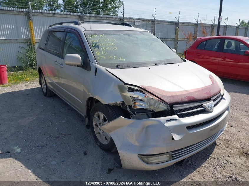 2004 Toyota Sienna Ce/Le VIN: 5TDZA23C74S184572 Lot: 12043963