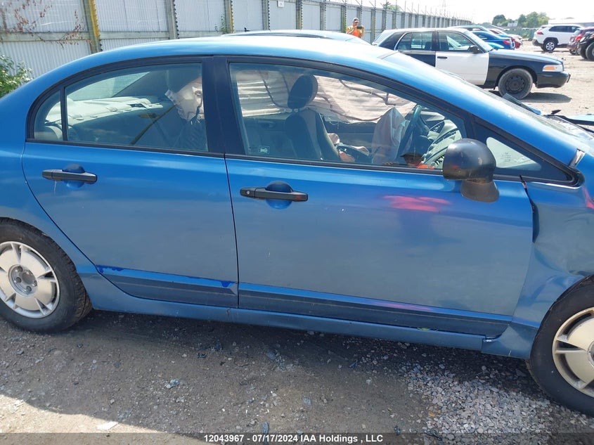 2009 Honda Civic VIN: 2HGFA16249H026424 Lot: 12043967