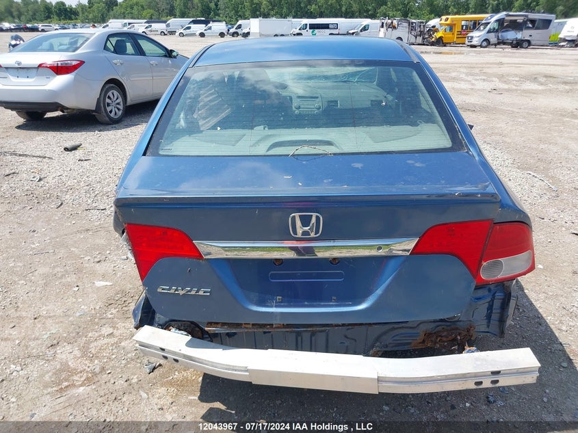 2009 Honda Civic VIN: 2HGFA16249H026424 Lot: 12043967