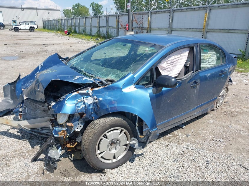 2009 Honda Civic VIN: 2HGFA16249H026424 Lot: 12043967