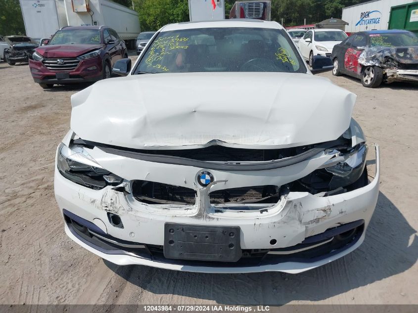 2016 BMW 3 Series VIN: WBA8A3C55GK688503 Lot: 12043984