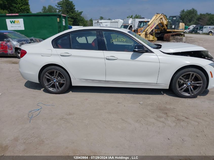 2016 BMW 3 Series VIN: WBA8A3C55GK688503 Lot: 12043984