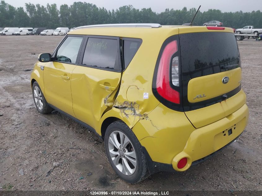 2015 Kia Soul VIN: KNDJP3A52F7158626 Lot: 12043996