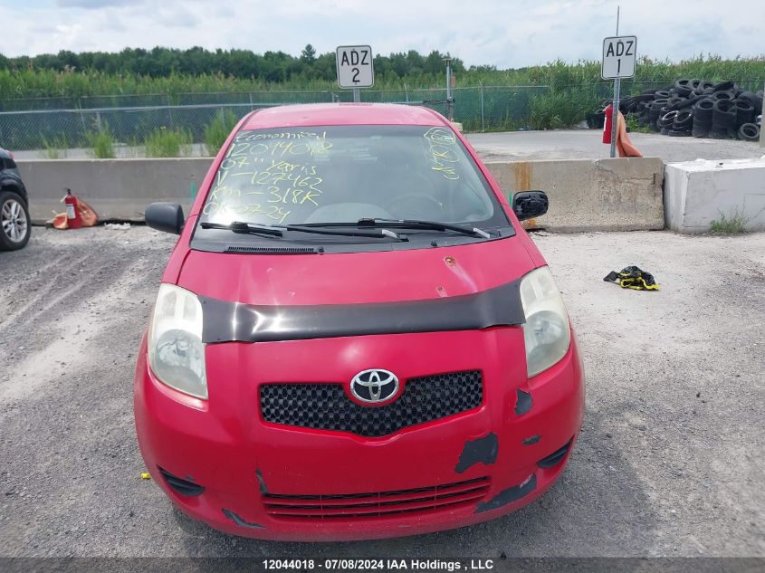 2007 Toyota Yaris Le/Rs VIN: JTDKT923175127462 Lot: 12044018