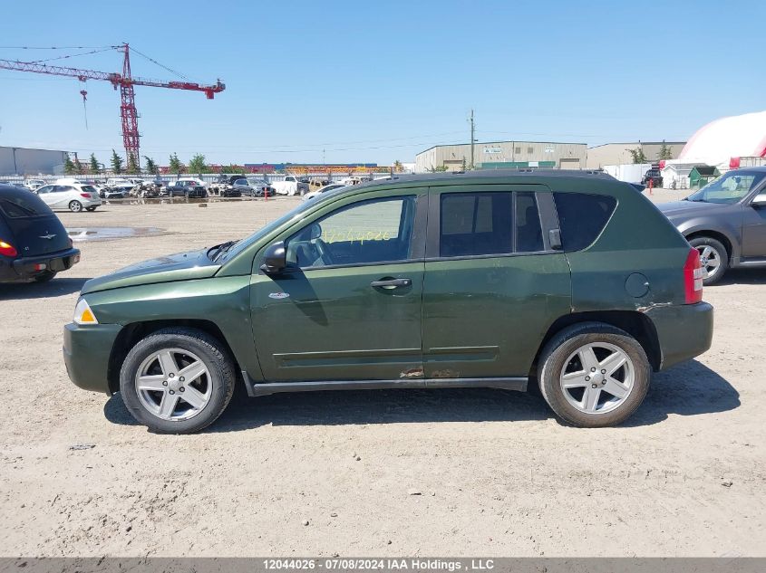 2009 Jeep Compass Sport/North VIN: 1J4FF47B59D214621 Lot: 12044026