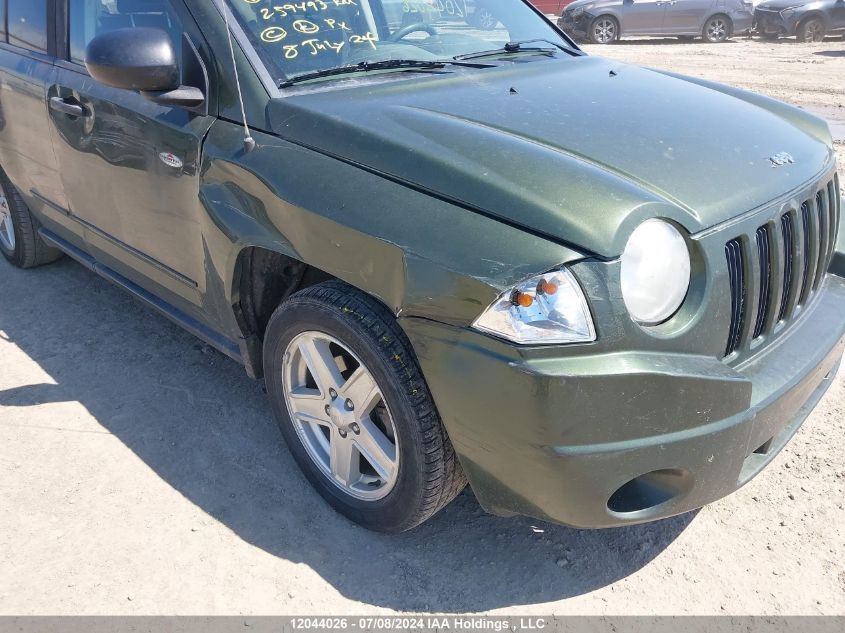 2009 Jeep Compass Sport/North VIN: 1J4FF47B59D214621 Lot: 12044026