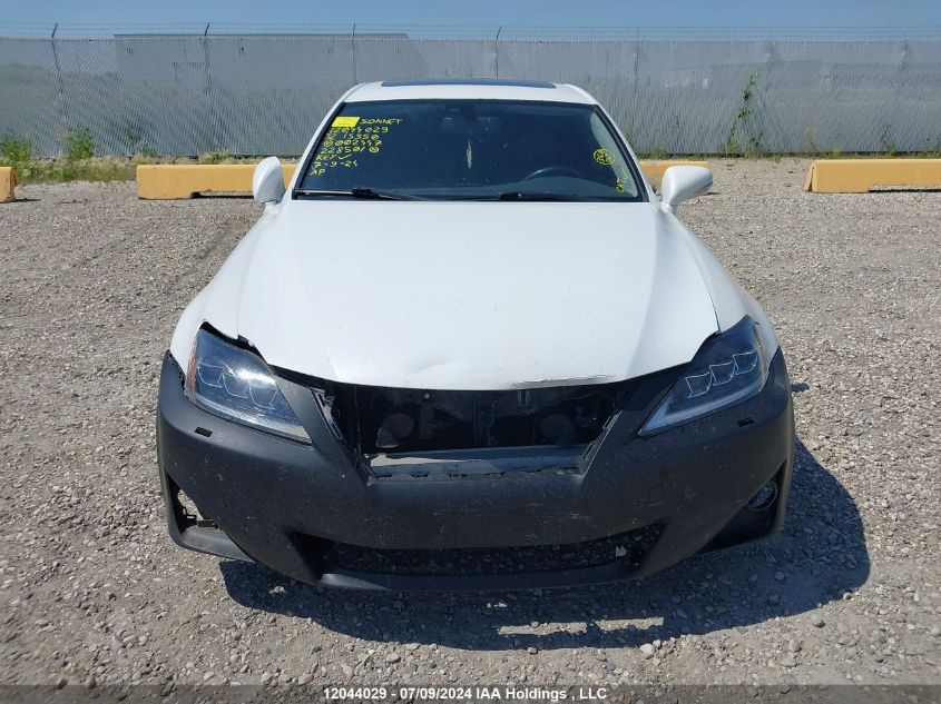 2012 Lexus Is 350 VIN: JTHCE5C28C5002447 Lot: 12044029