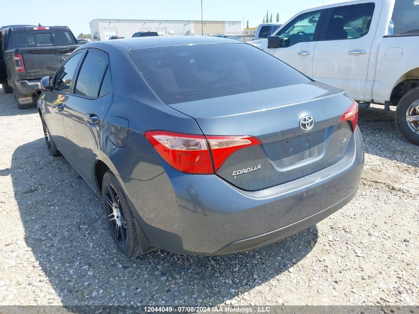 2017 Toyota Corolla Le VIN: 2T1BURHE7HC752605 Lot: 12044049