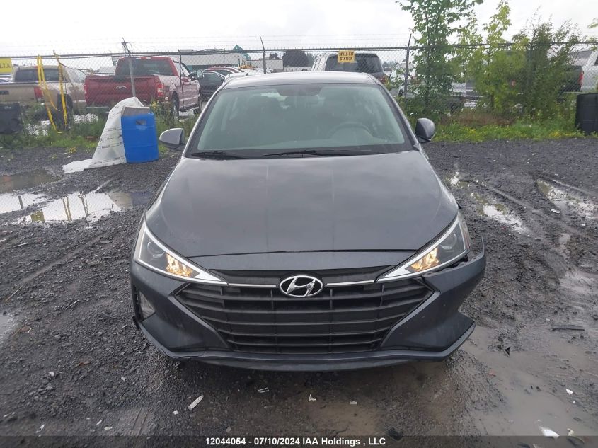 2019 Hyundai Elantra VIN: KMHD74LF4KU733647 Lot: 12044054