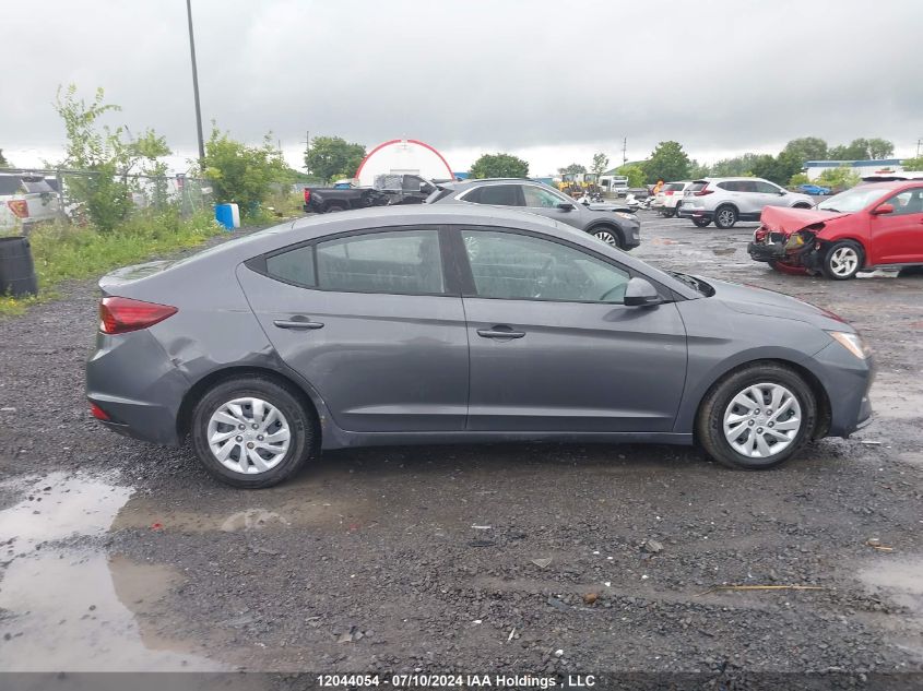 2019 Hyundai Elantra VIN: KMHD74LF4KU733647 Lot: 12044054