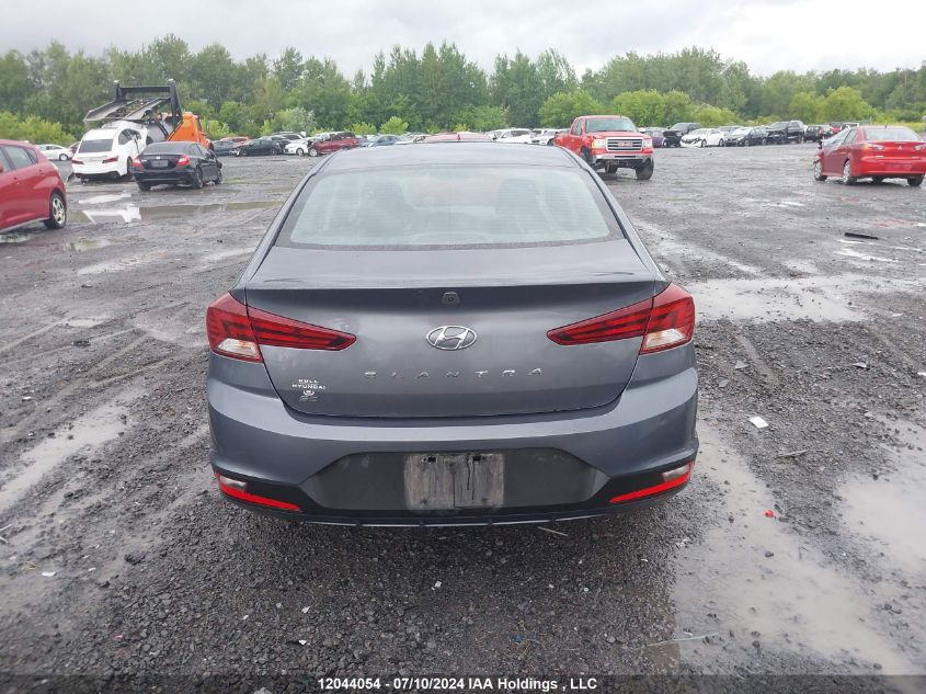 2019 Hyundai Elantra VIN: KMHD74LF4KU733647 Lot: 12044054