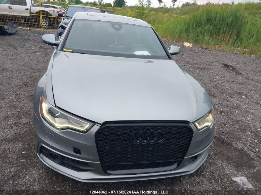 2012 Audi A6 VIN: WAUJGCFC5CN175593 Lot: 12044062