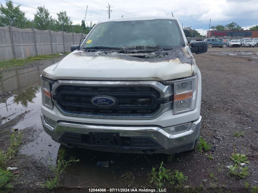 2022 Ford F150 Supercrew VIN: 1FTFW1ED4NFB64527 Lot: 12044066