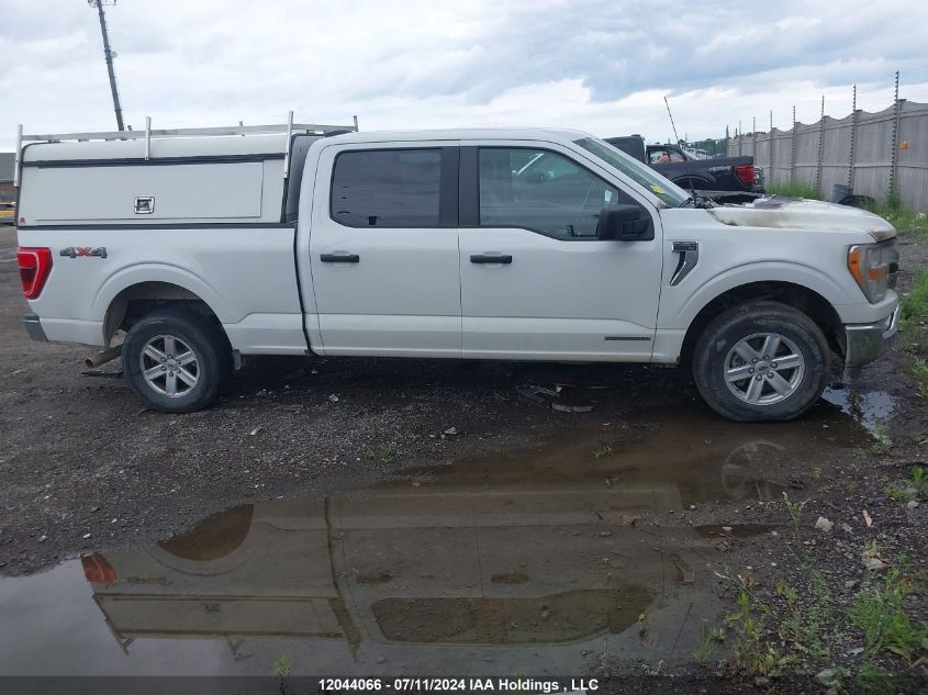 2022 Ford F150 Supercrew VIN: 1FTFW1ED4NFB64527 Lot: 12044066