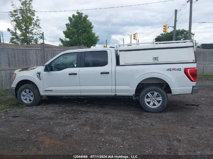 2022 Ford F150 Supercrew VIN: 1FTFW1ED4NFB64527 Lot: 12044066