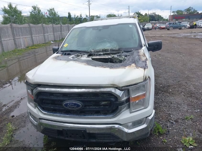 2022 Ford F150 Supercrew VIN: 1FTFW1ED4NFB64527 Lot: 12044066