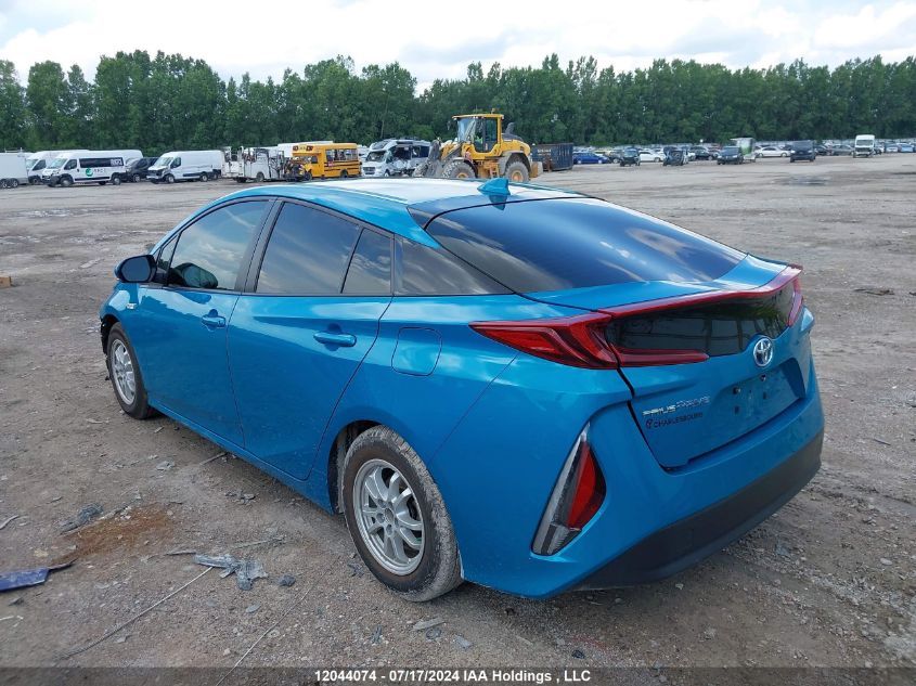 2021 Toyota Prius Prime Upgrade VIN: JTDKAMFP1M3167537 Lot: 12044074