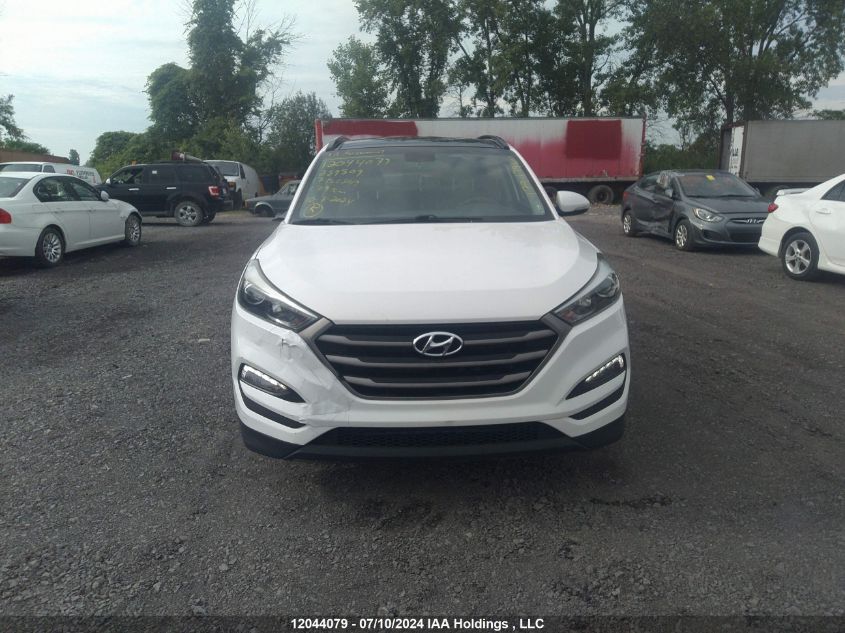 2017 Hyundai Tucson Limited/Sport And Eco/Se VIN: KM8J3CA46HU259509 Lot: 12044079