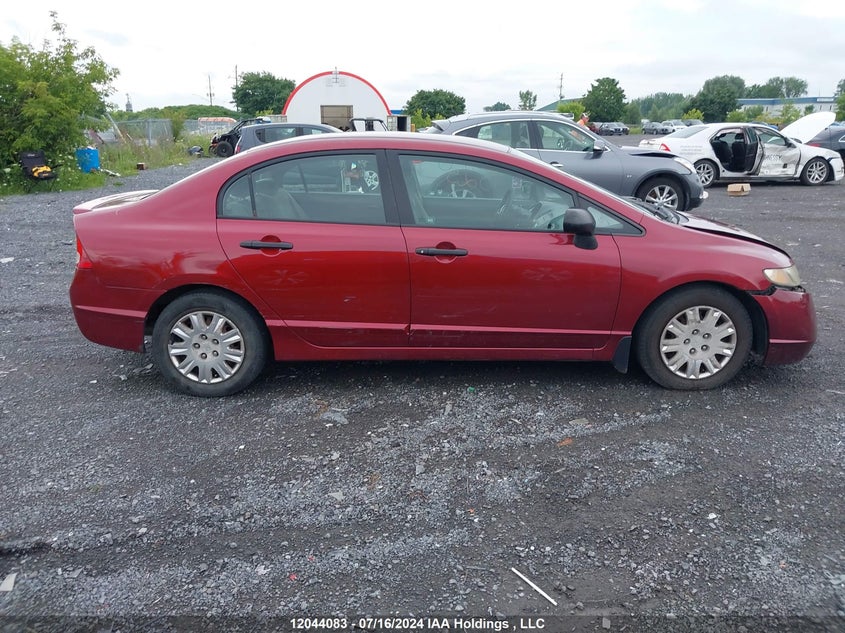 2009 Honda Civic VIN: 2HGFA16209H029269 Lot: 12044083