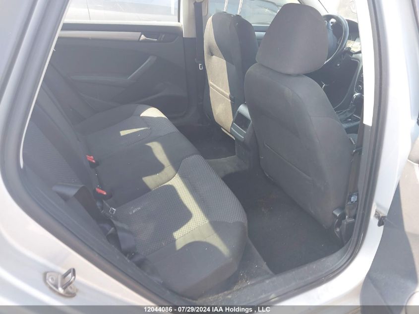 2012 Volkswagen Passat VIN: 1VWAH7A31CC001690 Lot: 12044086