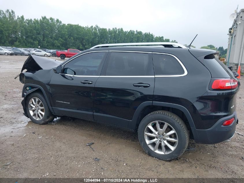 2014 Jeep Cherokee Limited VIN: 1C4PJMDS9EW133889 Lot: 12044094