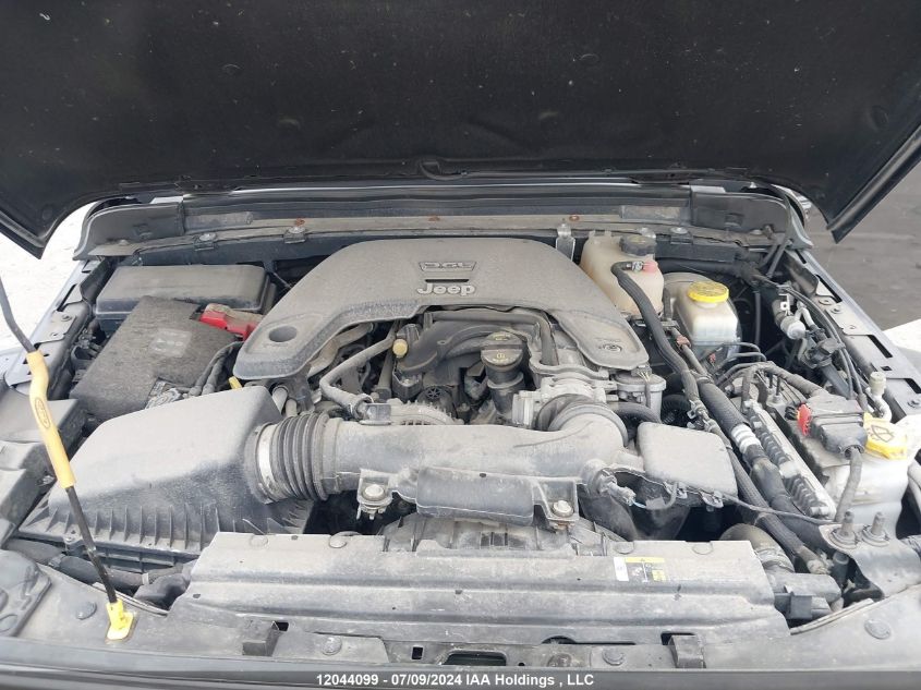 2019 Jeep Wrangler Unlimited Sahara VIN: 1C4HJXEG9KW579634 Lot: 12044099