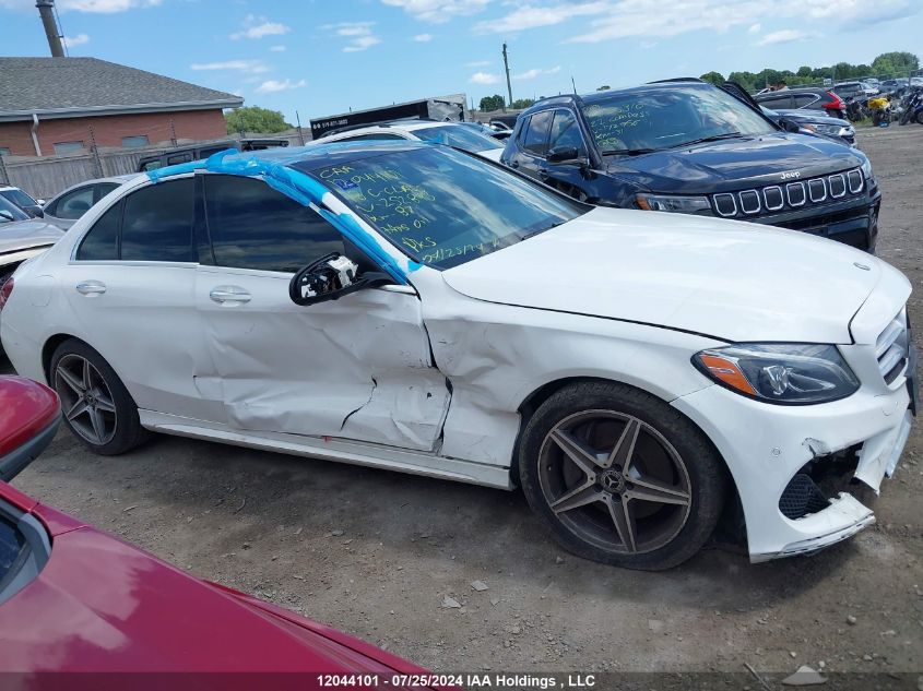 2018 Mercedes-Benz C-Class VIN: 55SWF4KB7JU252893 Lot: 12044101