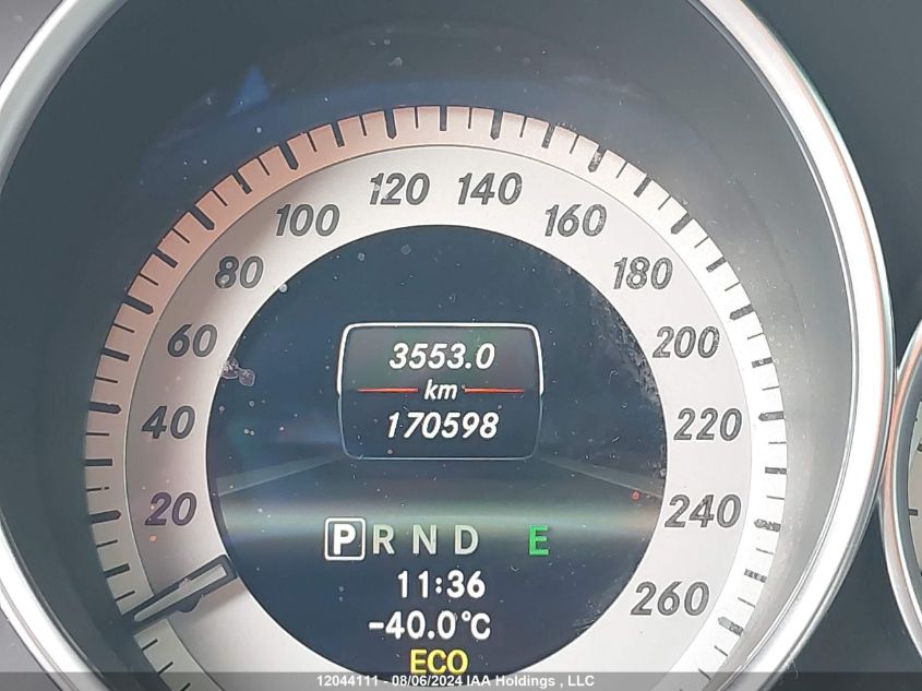 2013 Mercedes-Benz C-Class VIN: WDDGF8AB4DA842616 Lot: 12044111