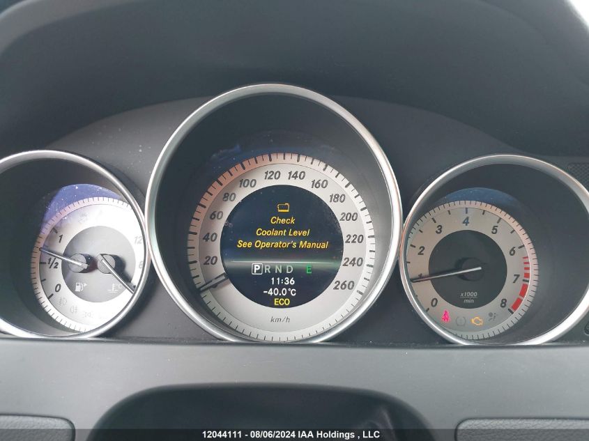 2013 Mercedes-Benz C-Class VIN: WDDGF8AB4DA842616 Lot: 12044111