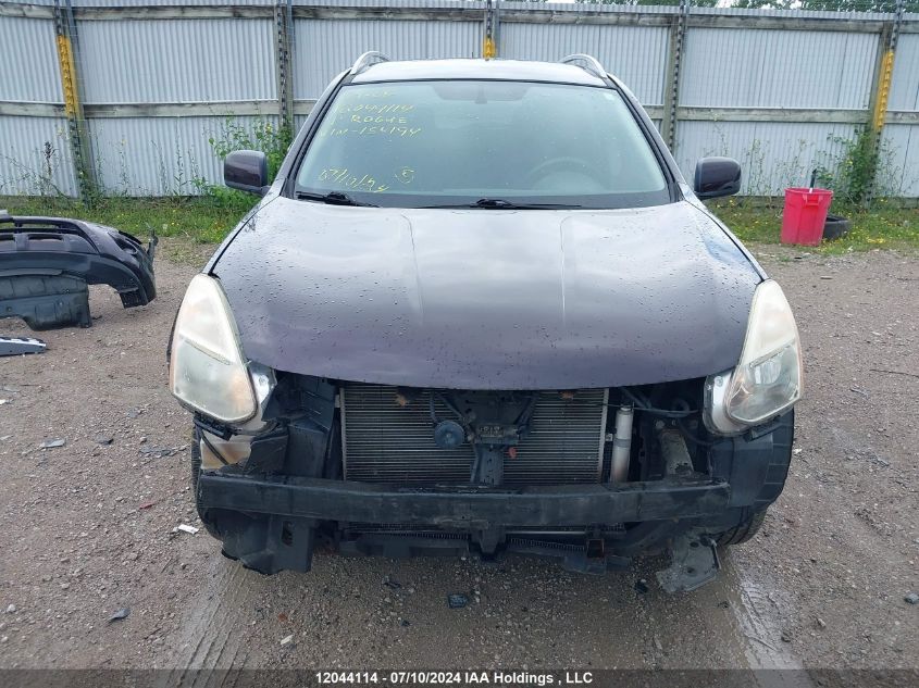 2011 Nissan Rogue Sv VIN: JN8AS5MT0BW154194 Lot: 12044114