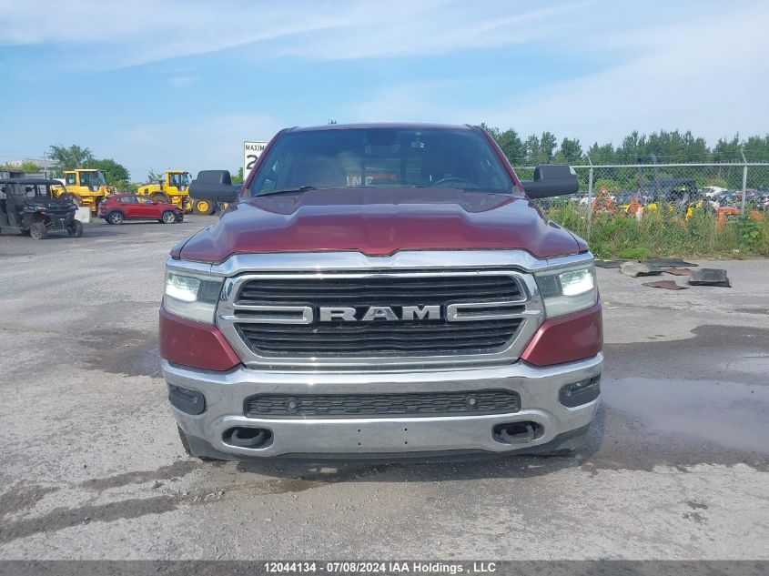 2021 Ram 1500 Big Horn/Lone Star VIN: 1C6SRFMT0MN634527 Lot: 12044134