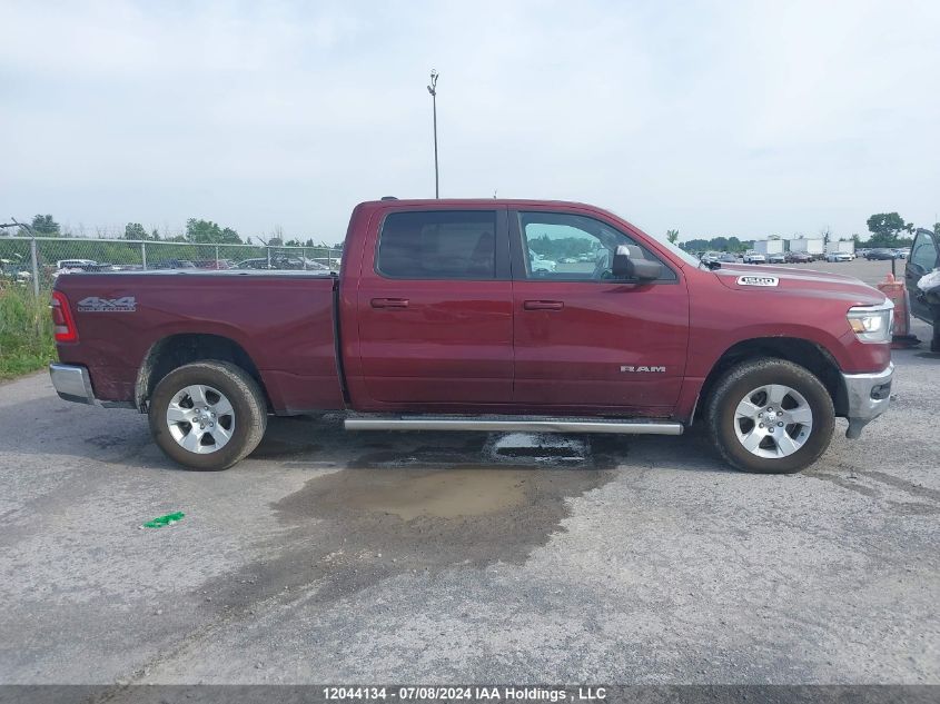 2021 Ram 1500 Big Horn/Lone Star VIN: 1C6SRFMT0MN634527 Lot: 12044134