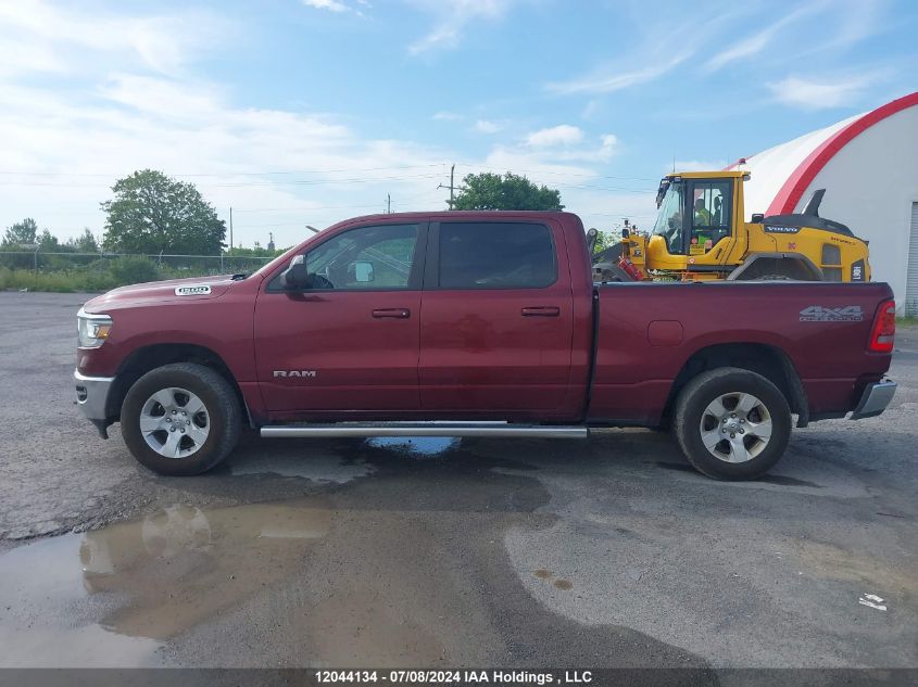 2021 Ram 1500 Big Horn/Lone Star VIN: 1C6SRFMT0MN634527 Lot: 12044134