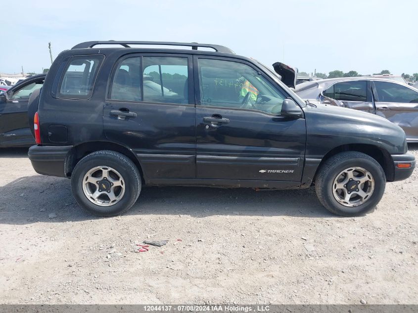 2001 Chevrolet Tracker VIN: 2CNBJ13C916956647 Lot: 12044137