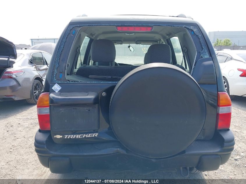 2001 Chevrolet Tracker VIN: 2CNBJ13C916956647 Lot: 12044137