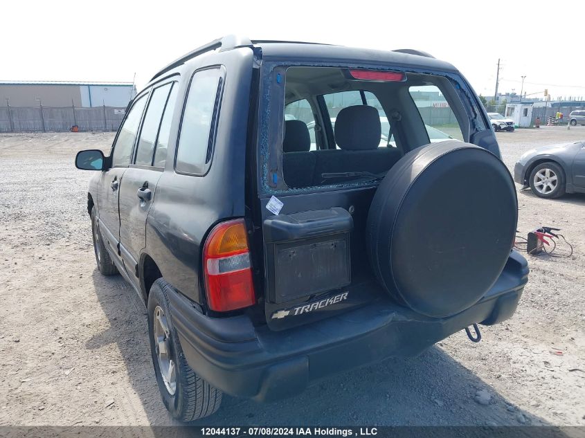 2001 Chevrolet Tracker VIN: 2CNBJ13C916956647 Lot: 12044137