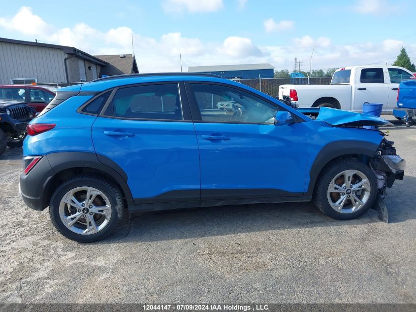 2022 Hyundai Kona Sel/Se VIN: KM8K2CABXNU765541 Lot: 12044147