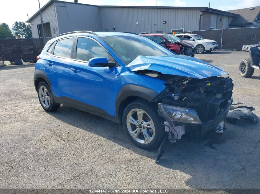 2022 Hyundai Kona Sel/Se VIN: KM8K2CABXNU765541 Lot: 12044147