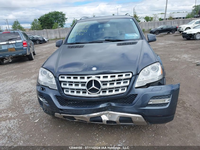 2011 Mercedes-Benz Ml-Class VIN: 4JGBB2FB6BA662455 Lot: 12044150