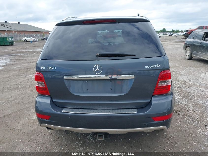 2011 Mercedes-Benz Ml-Class VIN: 4JGBB2FB6BA662455 Lot: 12044150