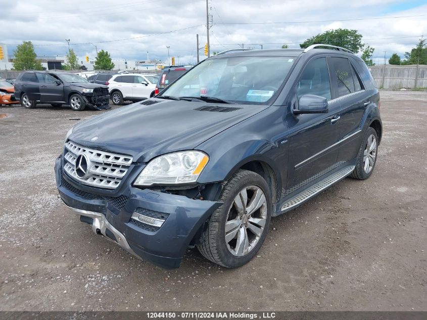 2011 Mercedes-Benz Ml-Class VIN: 4JGBB2FB6BA662455 Lot: 12044150