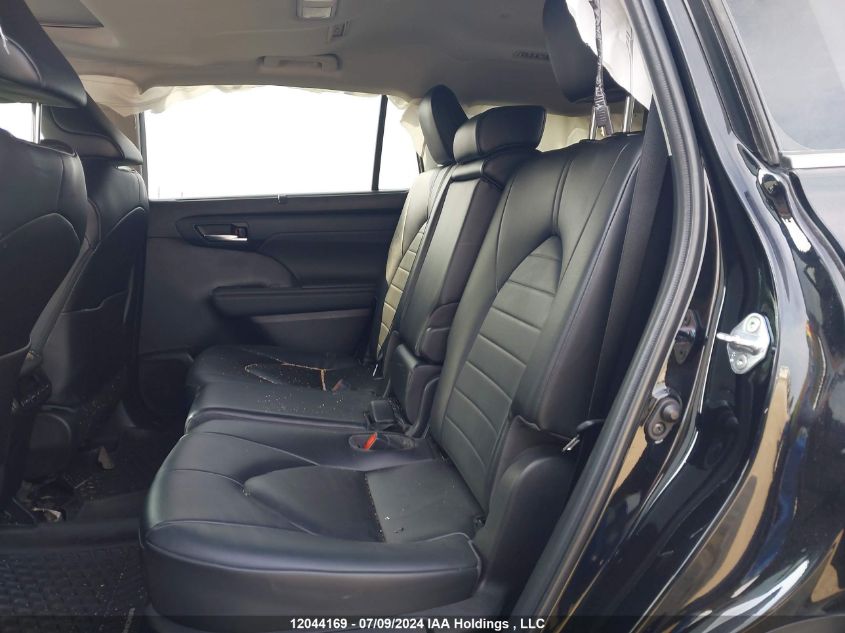 2023 Toyota Highlander Hybrid Xle/Hybrid Bronze Edition VIN: 5TDKBRCH3PS106460 Lot: 12044169