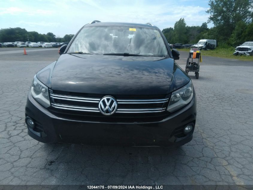 2017 Volkswagen Tiguan Comfortline VIN: WVGMV7AX1HK002908 Lot: 12044175