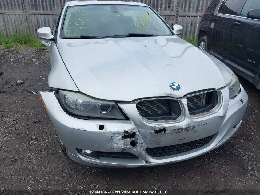 2011 BMW 328 Xi VIN: WBAPK7C55BA819220 Lot: 12044186