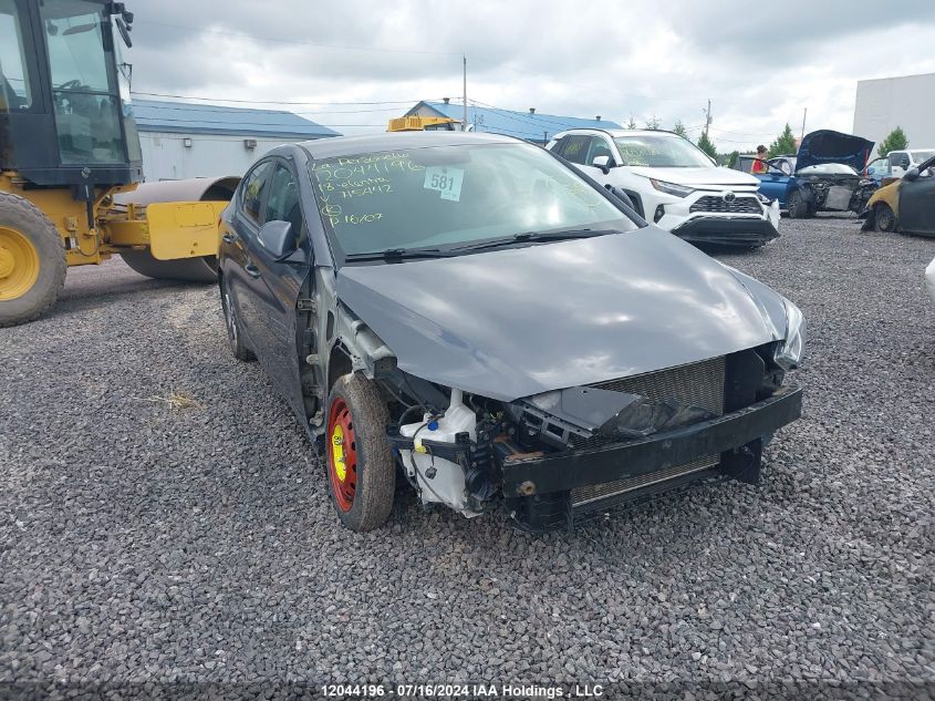 2018 Hyundai Elantra Sel/Value/Limited VIN: KMHD84LF1JU715442 Lot: 12044196