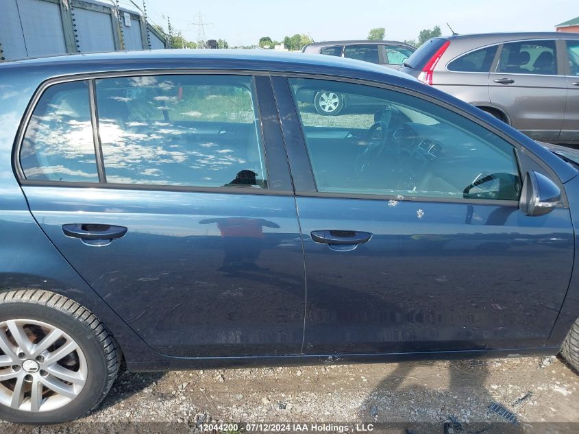 2011 Volkswagen Golf VIN: WVWDA7AJ2BW224580 Lot: 12044200