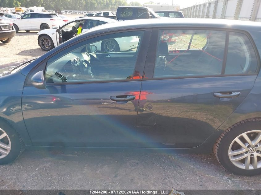 2011 Volkswagen Golf VIN: WVWDA7AJ2BW224580 Lot: 12044200