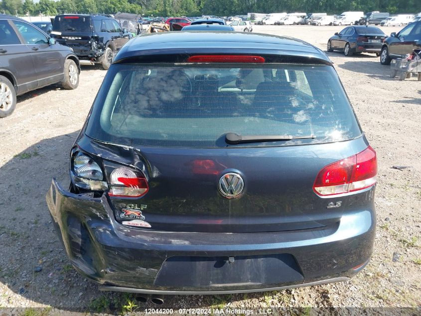 2011 Volkswagen Golf VIN: WVWDA7AJ2BW224580 Lot: 12044200